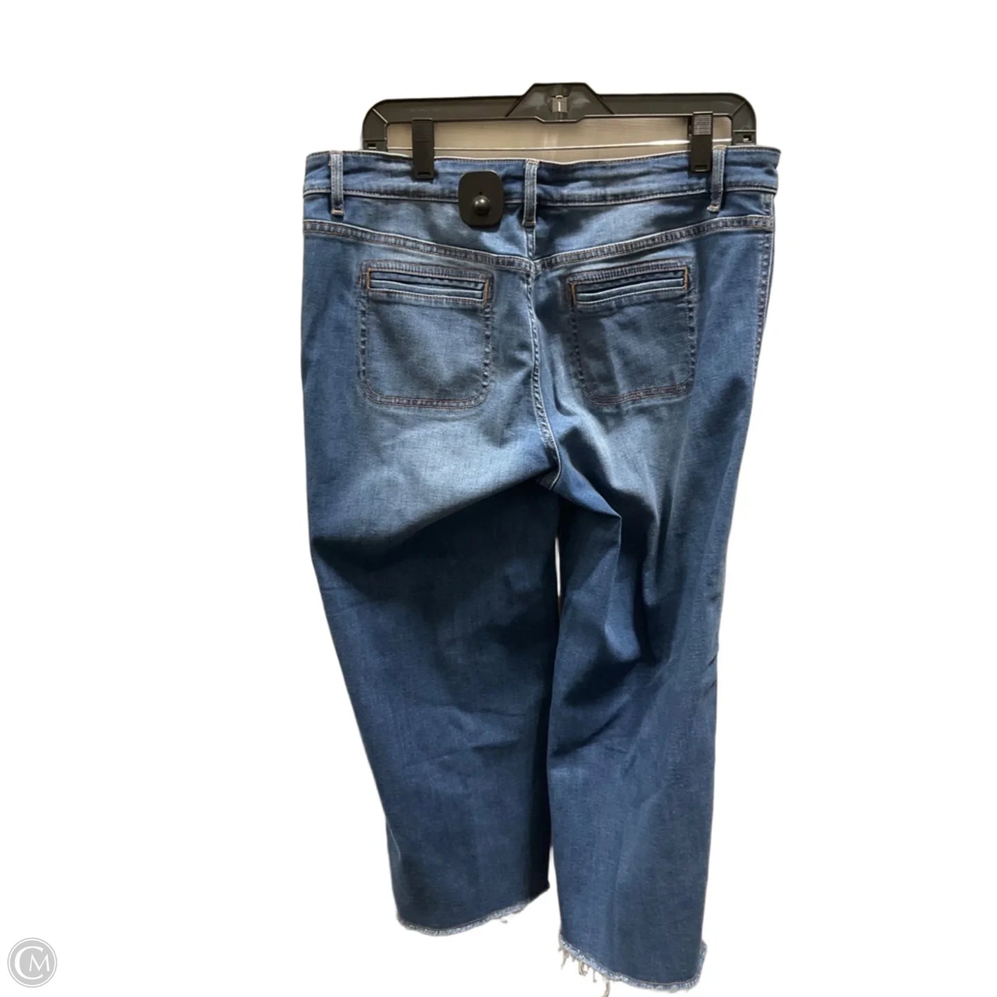 Jeans Wide Leg By J. Jill In Blue Denim, Size: 12p