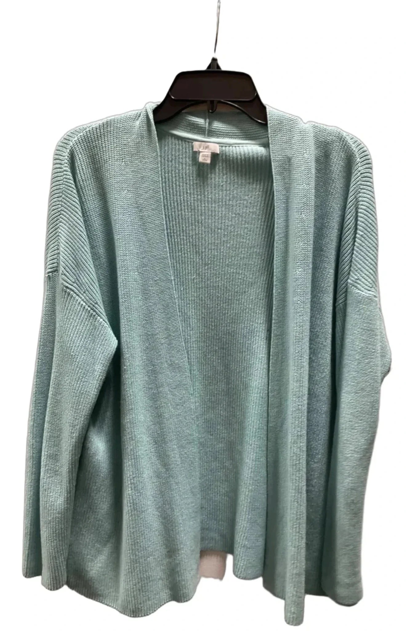 Cardigan By J. Jill In Teal, Size: Lp