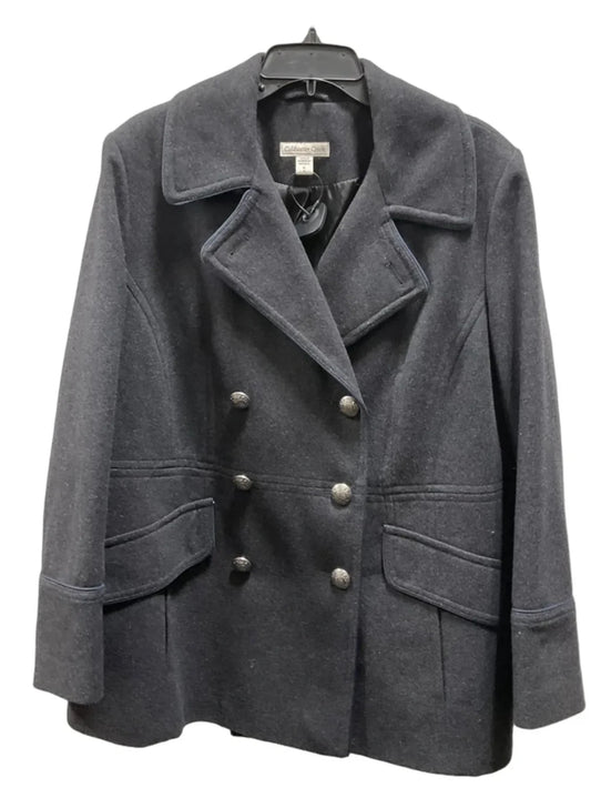 Coat Other By Coldwater Creek In Grey, Size: Xl