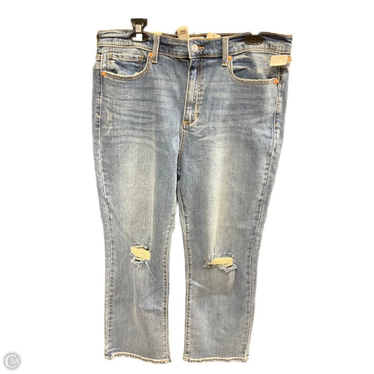 Jeans Flared By Sneak Peek In Blue, Size: 10