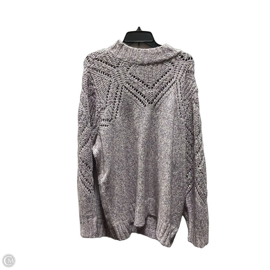Sweater By Torrid In Purple, Size: 3x