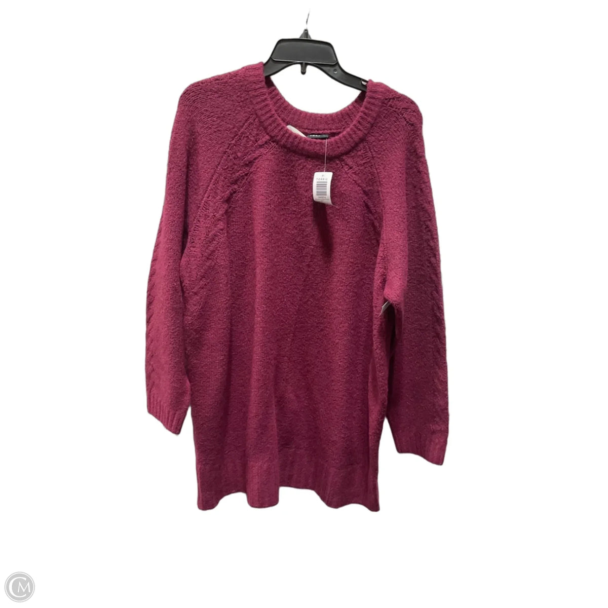Sweater By Torrid In Purple, Size: 2x