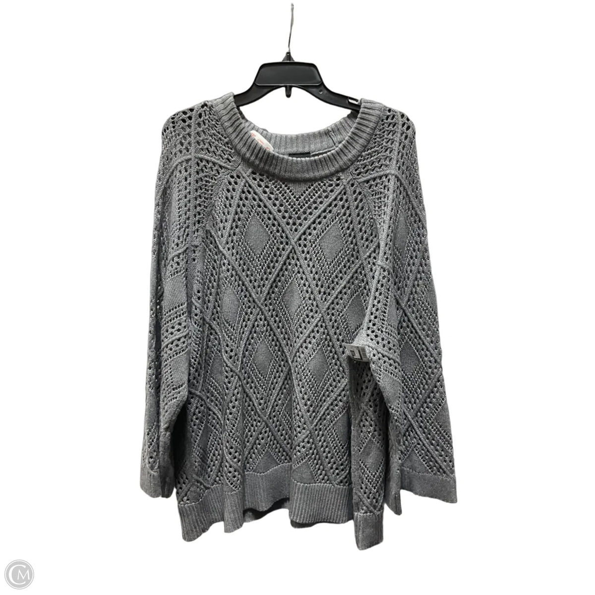 Sweater By Torrid In Grey, Size: 3x