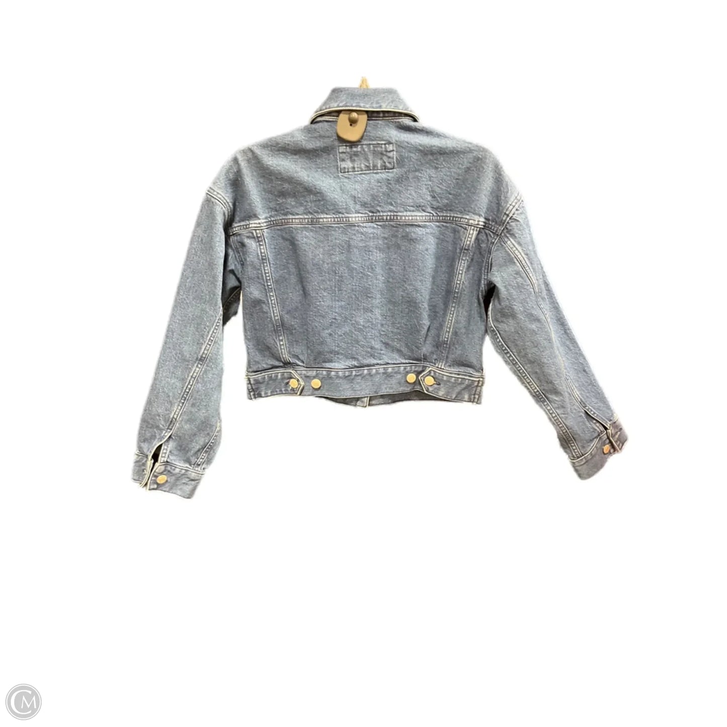 Jacket Denim By Loft In Blue, Size: Xs