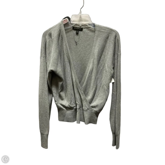 Top Long Sleeve By Banana Republic In Grey, Size: M