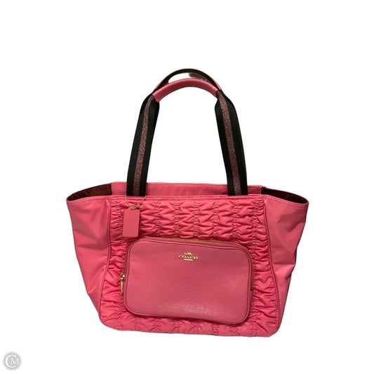 Tote Designer By Coach, Size: Large