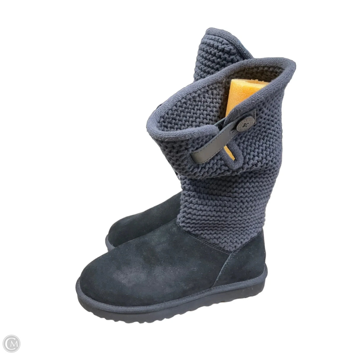 Boots Designer By Ugg In Black, Size: 10