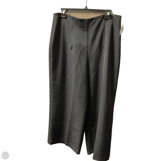 Pants Wide Leg By Nine West In Black, Size: 14