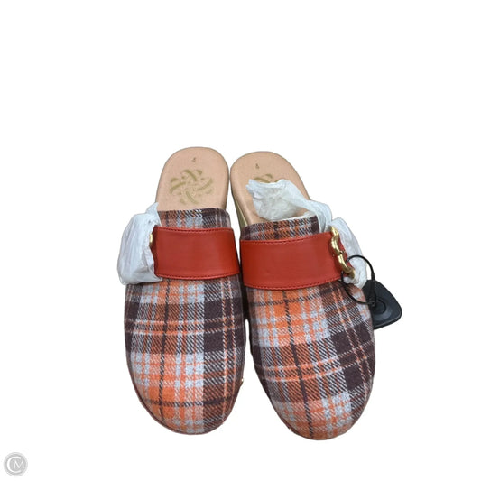 Shoes Heels Block By Sam And Libby In Orange, Size: 8