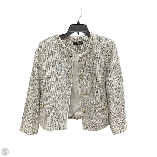 Jacket Other By Talbots In Black & White, Size: 12p