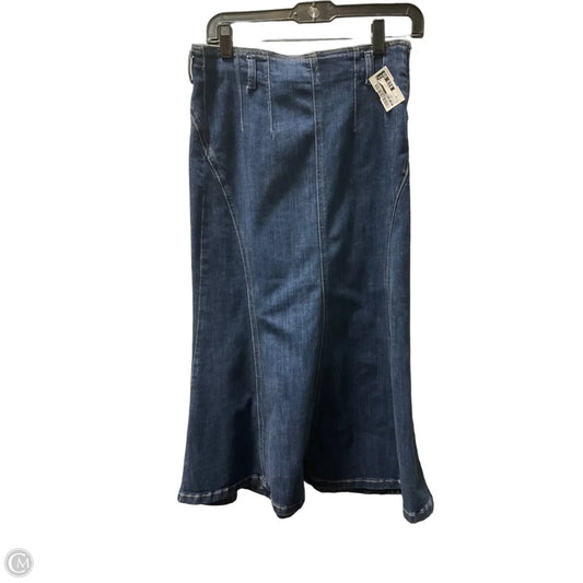 Skirt Maxi By We The Free In Blue Denim, Size: 6