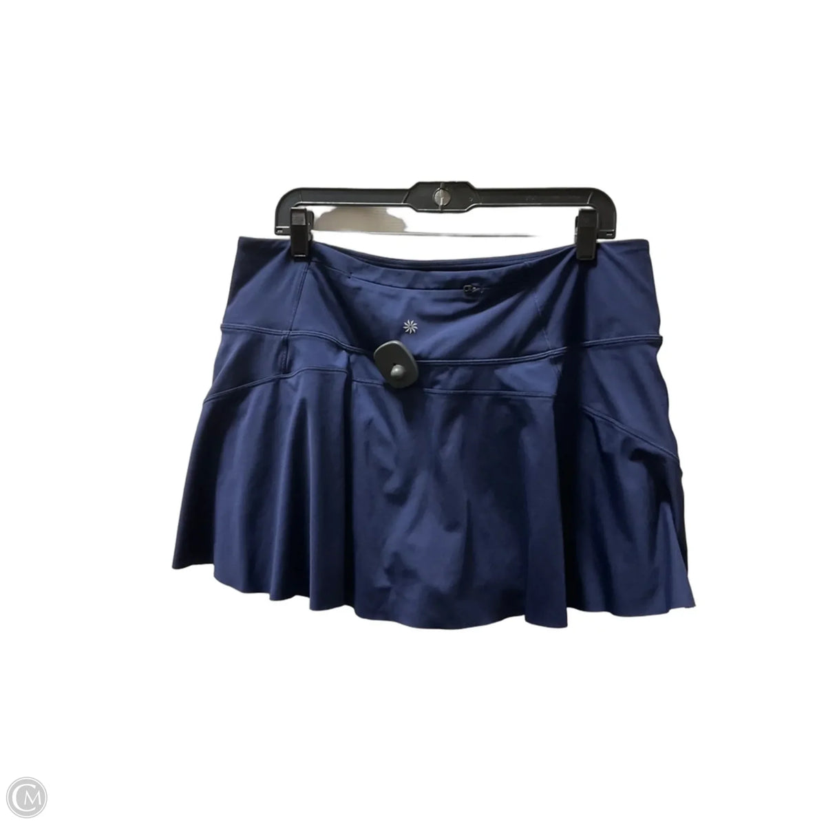 Athletic Skort By Athleta In Navy, Size: Xl