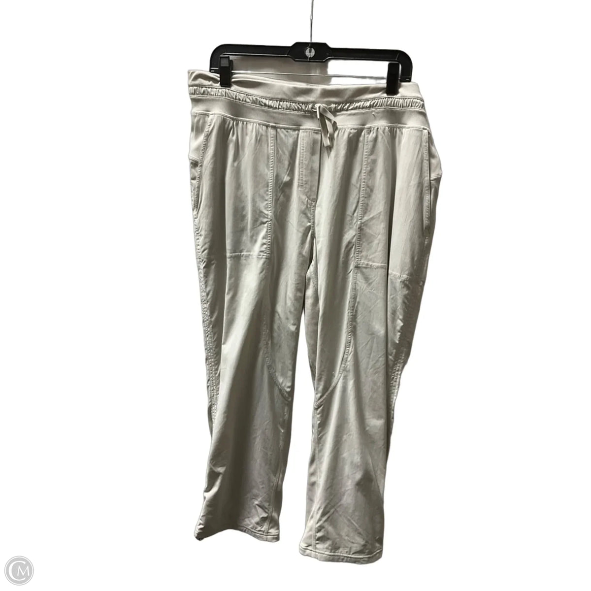 Athletic Pants By Lululemon In Cream, Size: 14