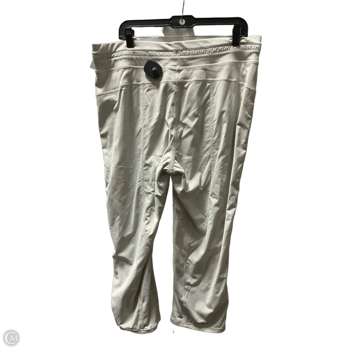 Athletic Pants By Lululemon In Cream, Size: 14