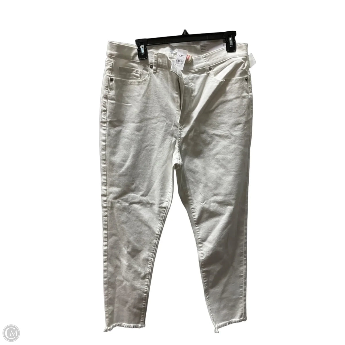Jeans Boot Cut By Loft In White, Size: 14