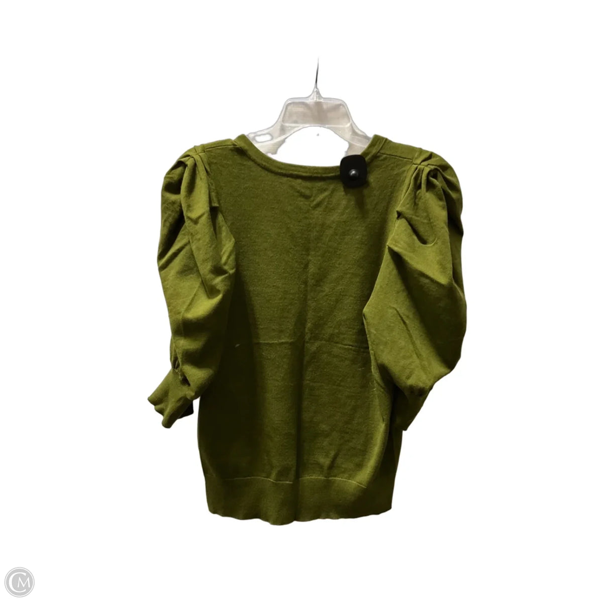 Top Short Sleeve By Dkny In Green, Size: L