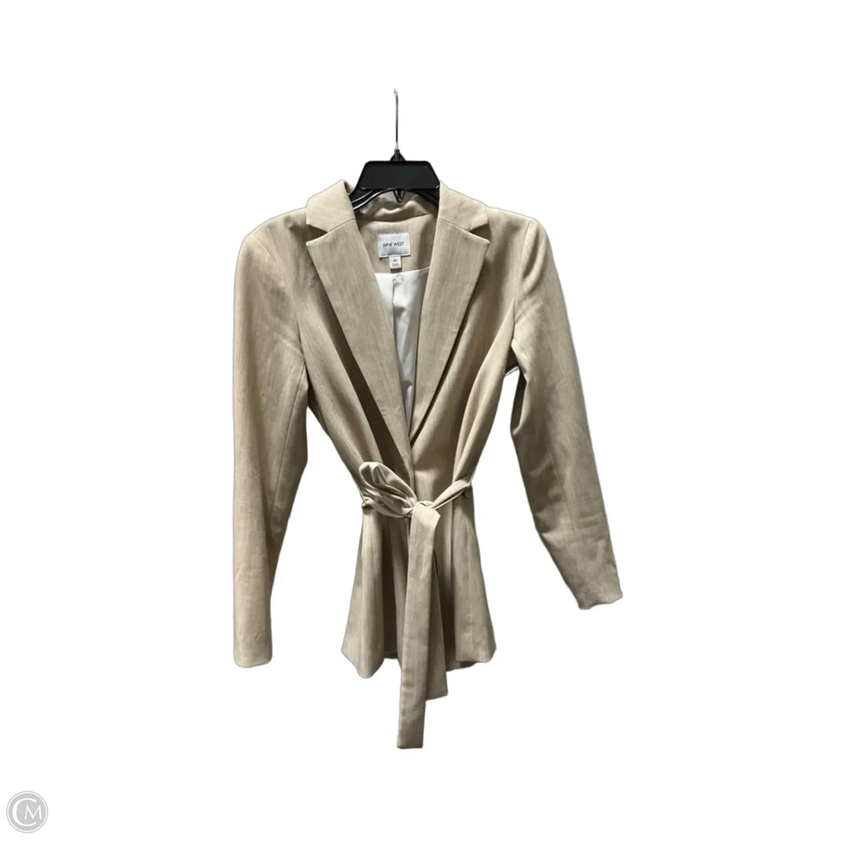 Blazer By Nine West In Cream, Size: Xs