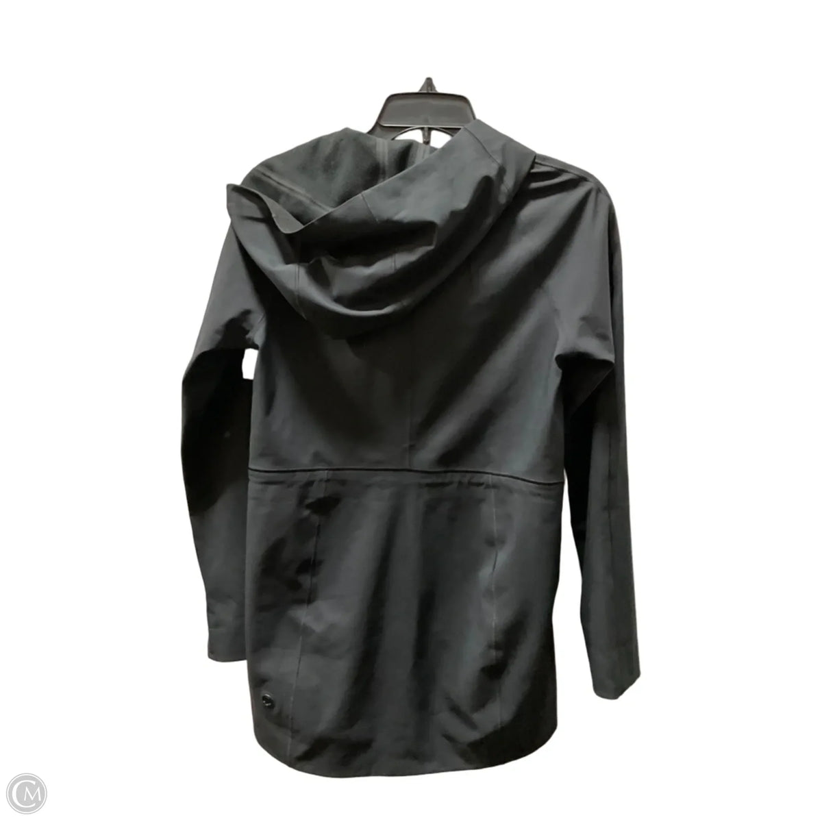 Athletic Jacket By Lululemon In Black, Size: 4