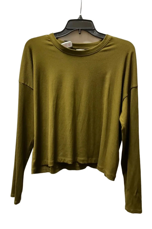 Athletic Top Long Sleeve Crewneck By Calia In Green, Size: L
