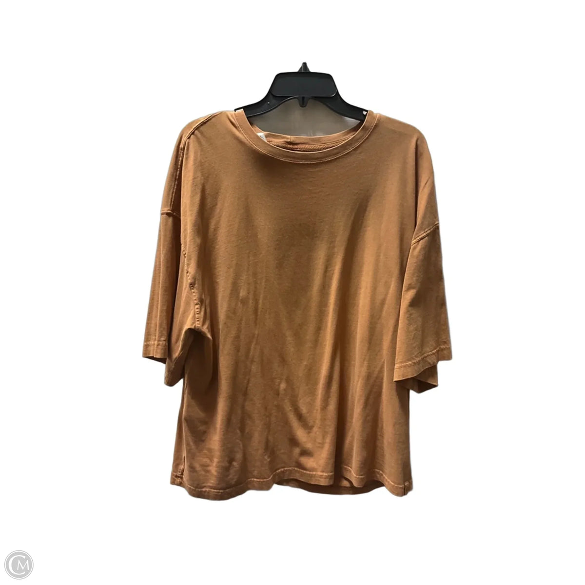 Top Short Sleeve Basic By We The Free In Orange, Size: M