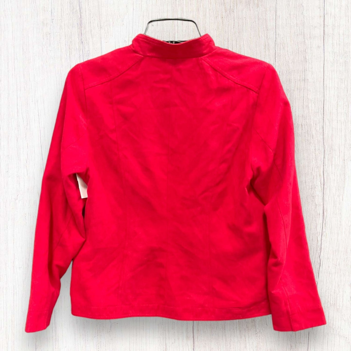 Jacket Moto By Studio Works In Red, Size: S