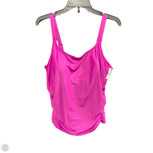 Swimsuit Top By Coldwater Creek In Purple, Size: 16