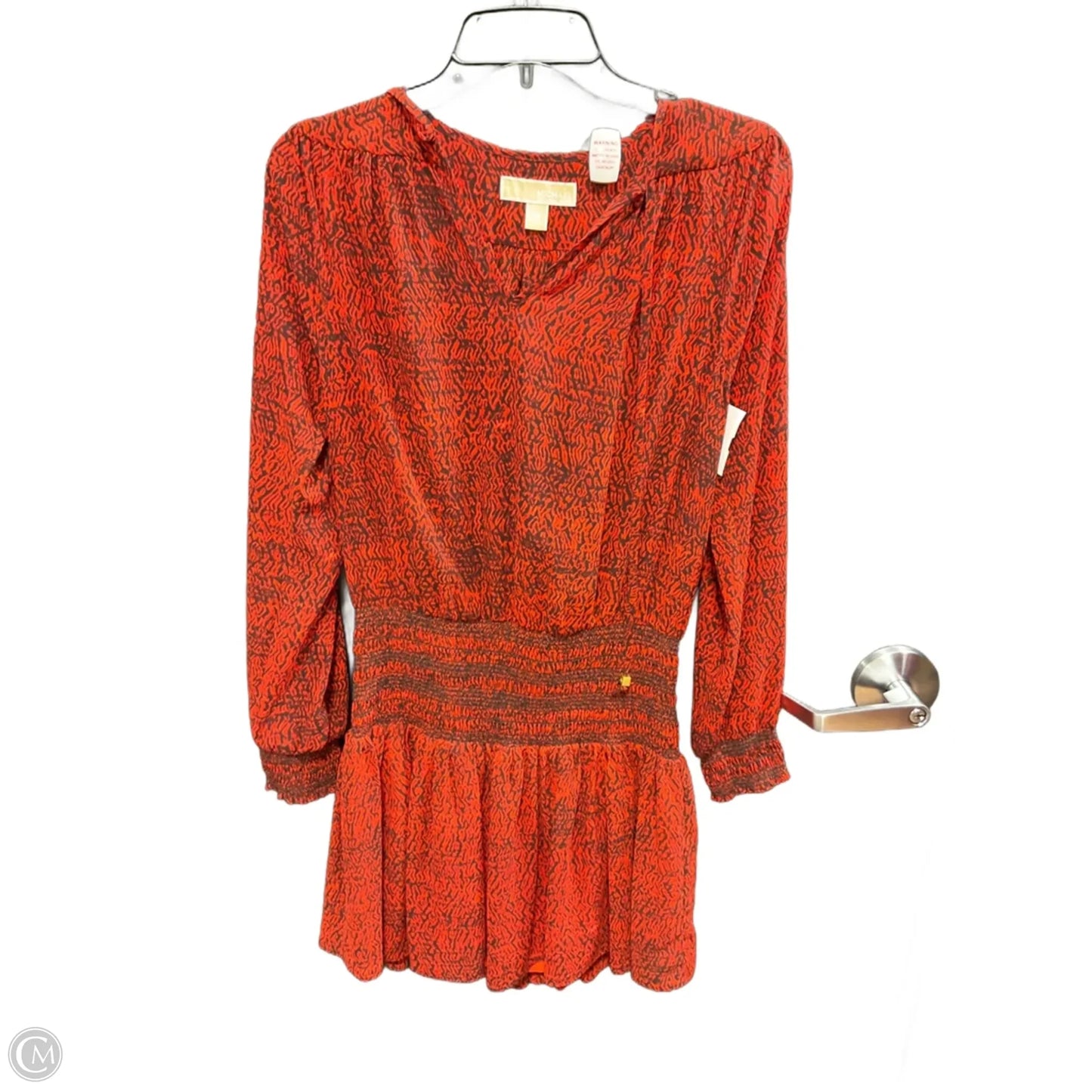 Dress Designer By Michael Kors In Red, Size: Xs