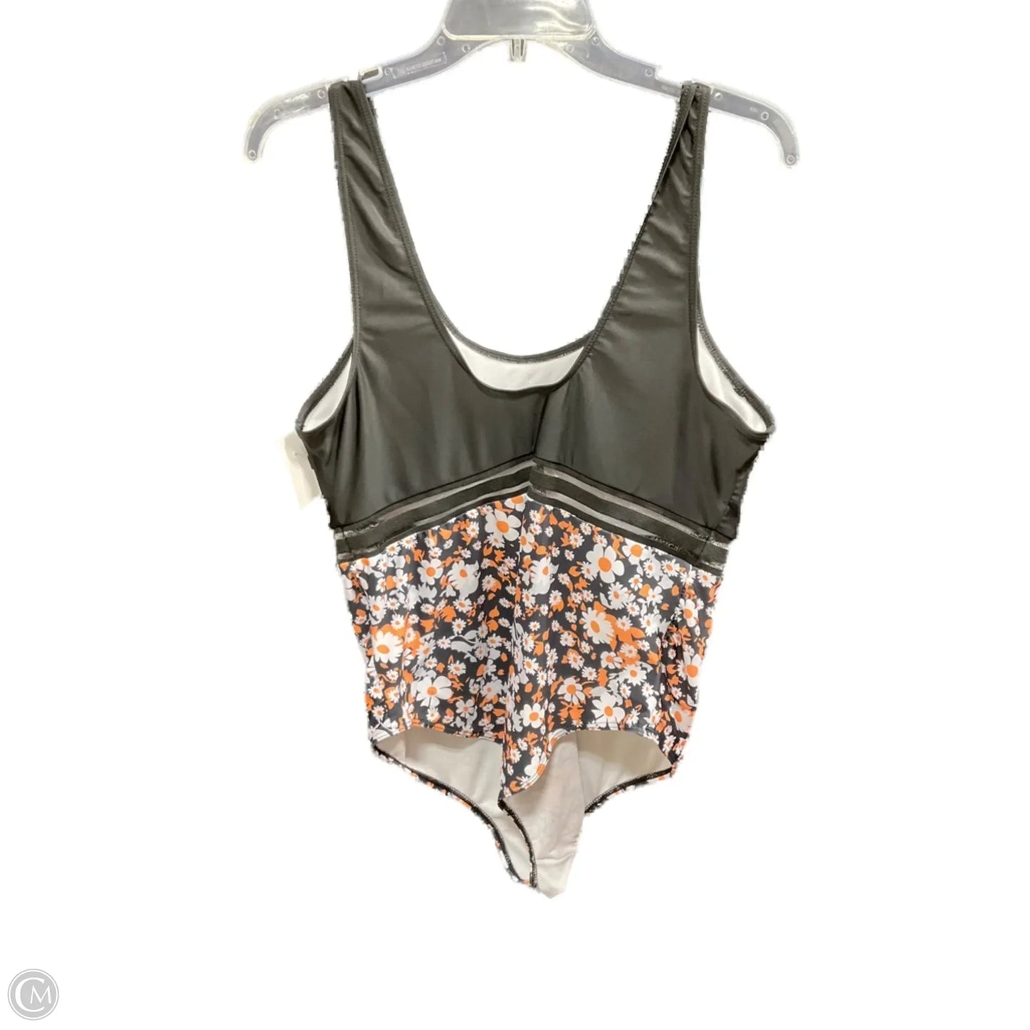 Swimsuit By Clothes Mentor In Floral Print, Size: Xl