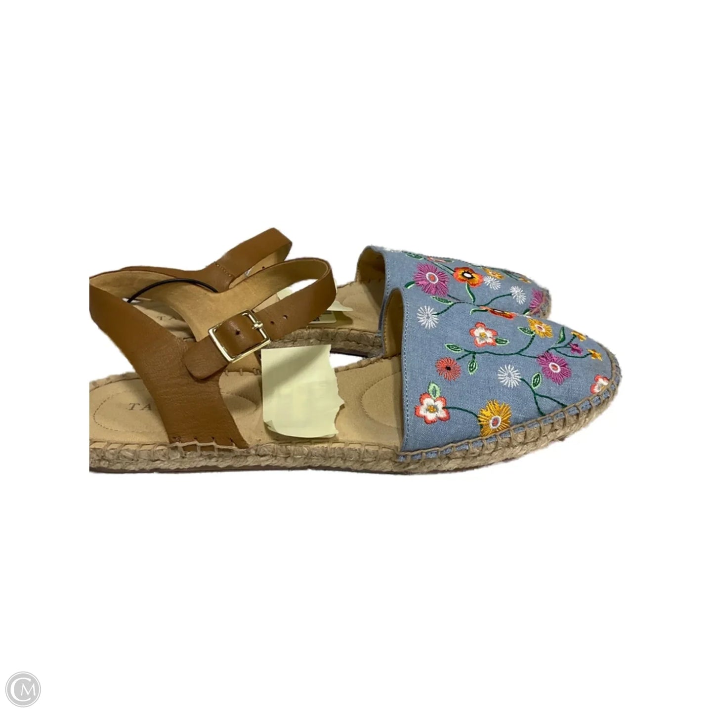 Shoes Flats By Talbots In Floral Print, Size: 10.5