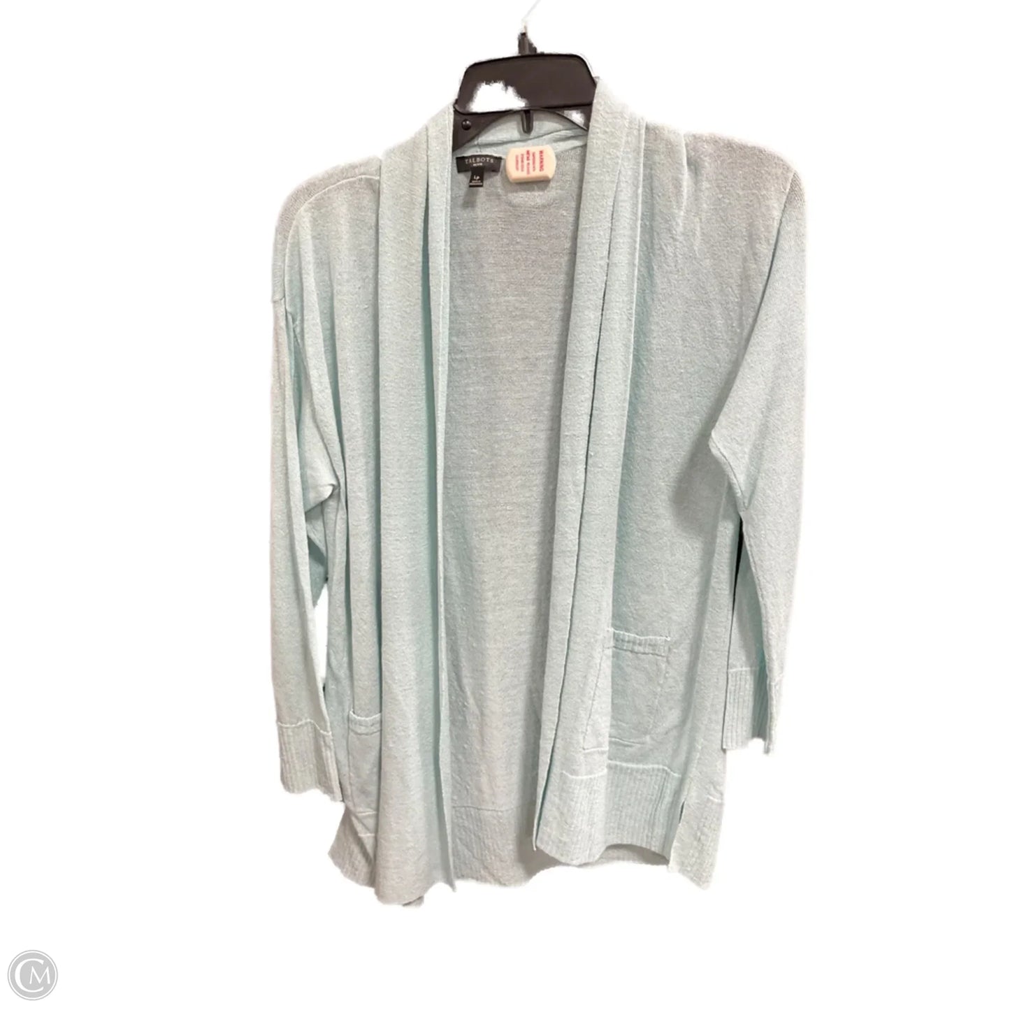 Cardigan By Talbots In Teal, Size: L