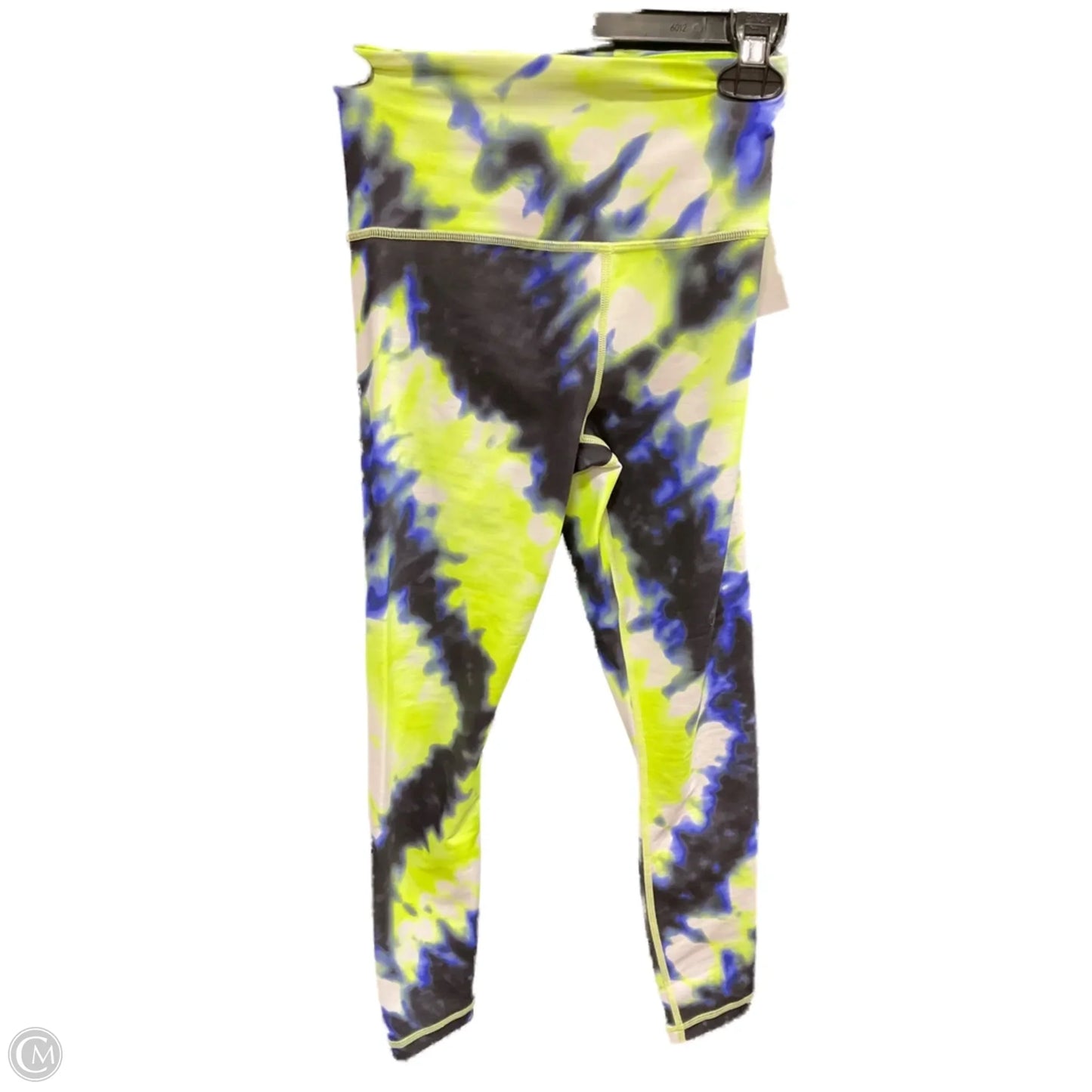 Athletic Leggings By Athleta In Blue & Green, Size: Xxs