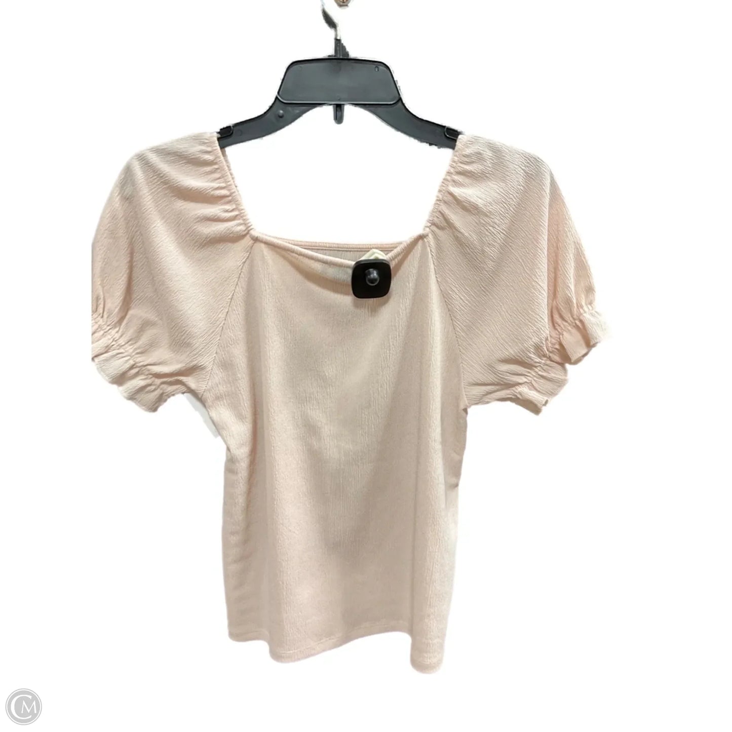 Top Short Sleeve By Ann Taylor In Pink, Size: Sp