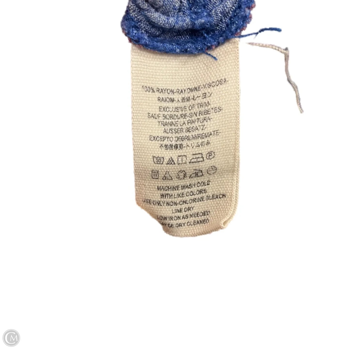 Top Long Sleeve By Free People In Blue, Size: S