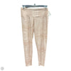 Athletic Leggings By Bcbgmaxazria In Tan, Size: M