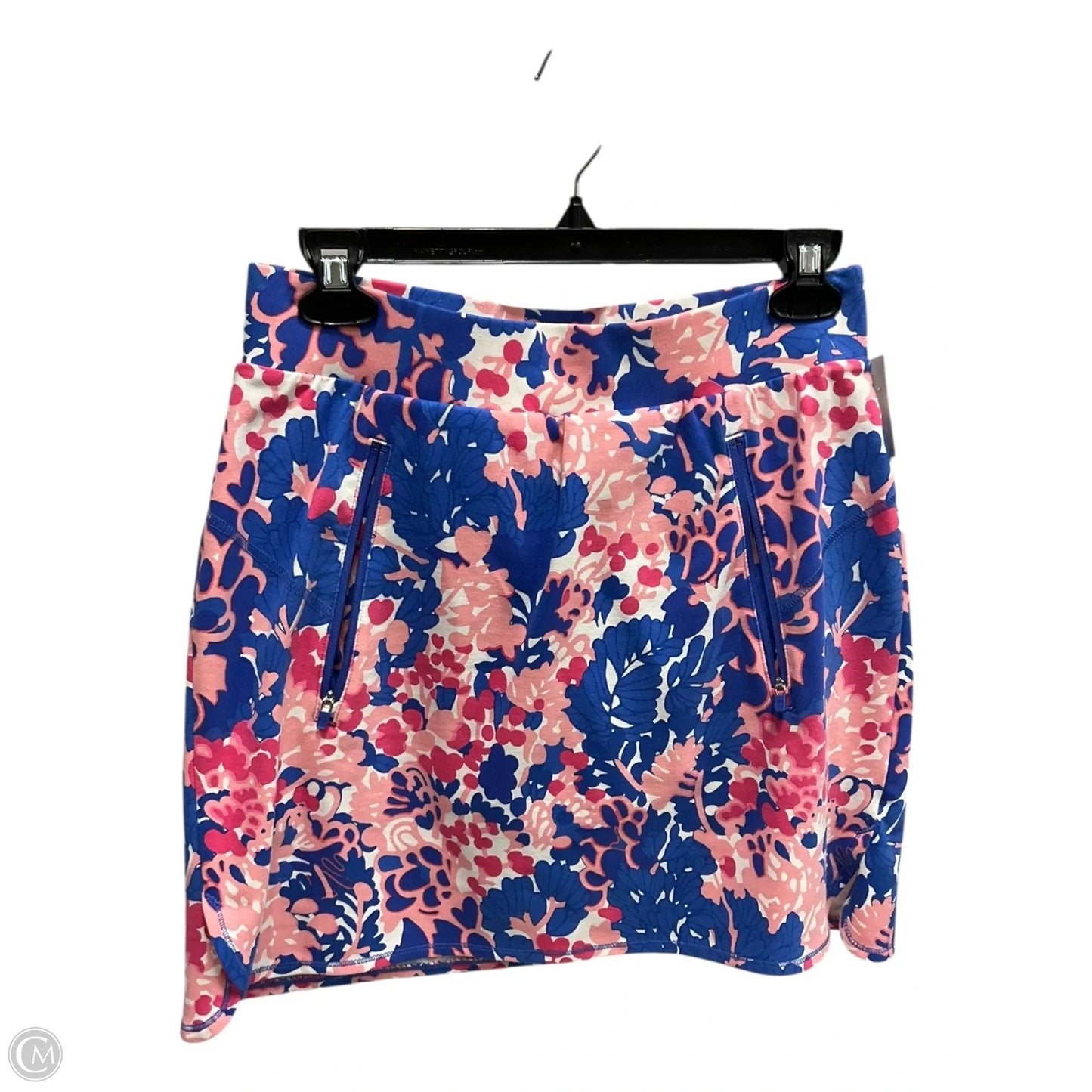 Skort By Talbots In Blue & Pink, Size: Xs