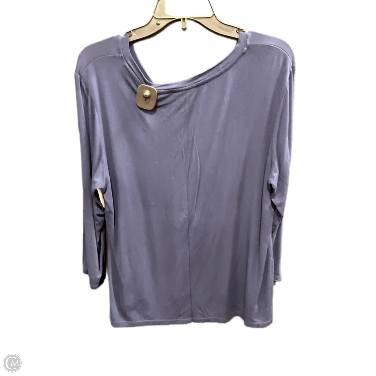 Top Long Sleeve By New York And Co In Navy, Size: L