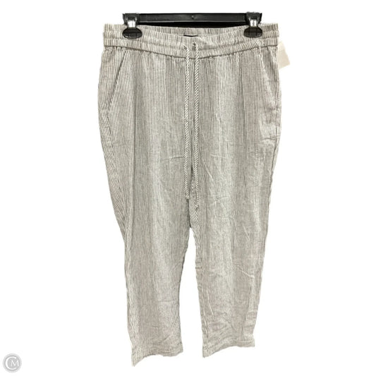 Pants Lounge By J. Crew In Striped Pattern, Size: 8