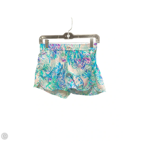 Shorts Designer By Lilly Pulitzer In Blue & Purple, Size: Xs