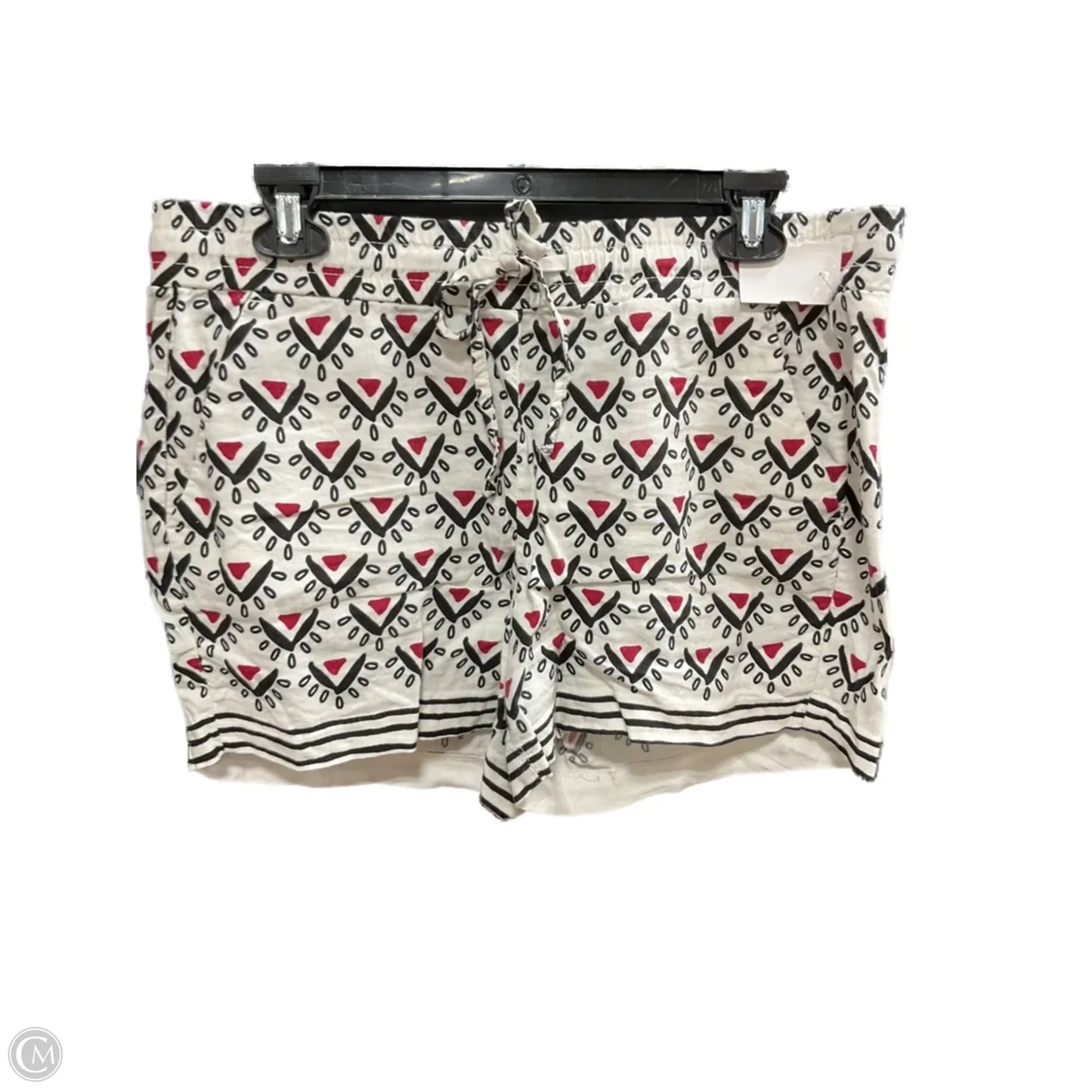 Shorts By Loft In Red & White, Size: M