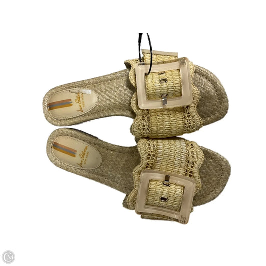 Sandals Flats By Sam Edelman In Tan, Size: 6.5