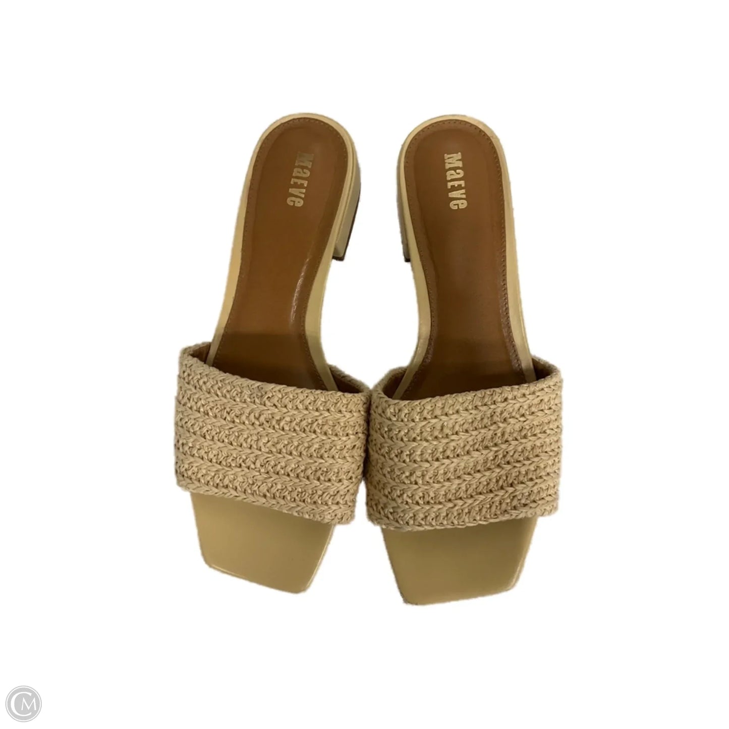 Sandals Flats By Maeve In Tan, Size: 7.5
