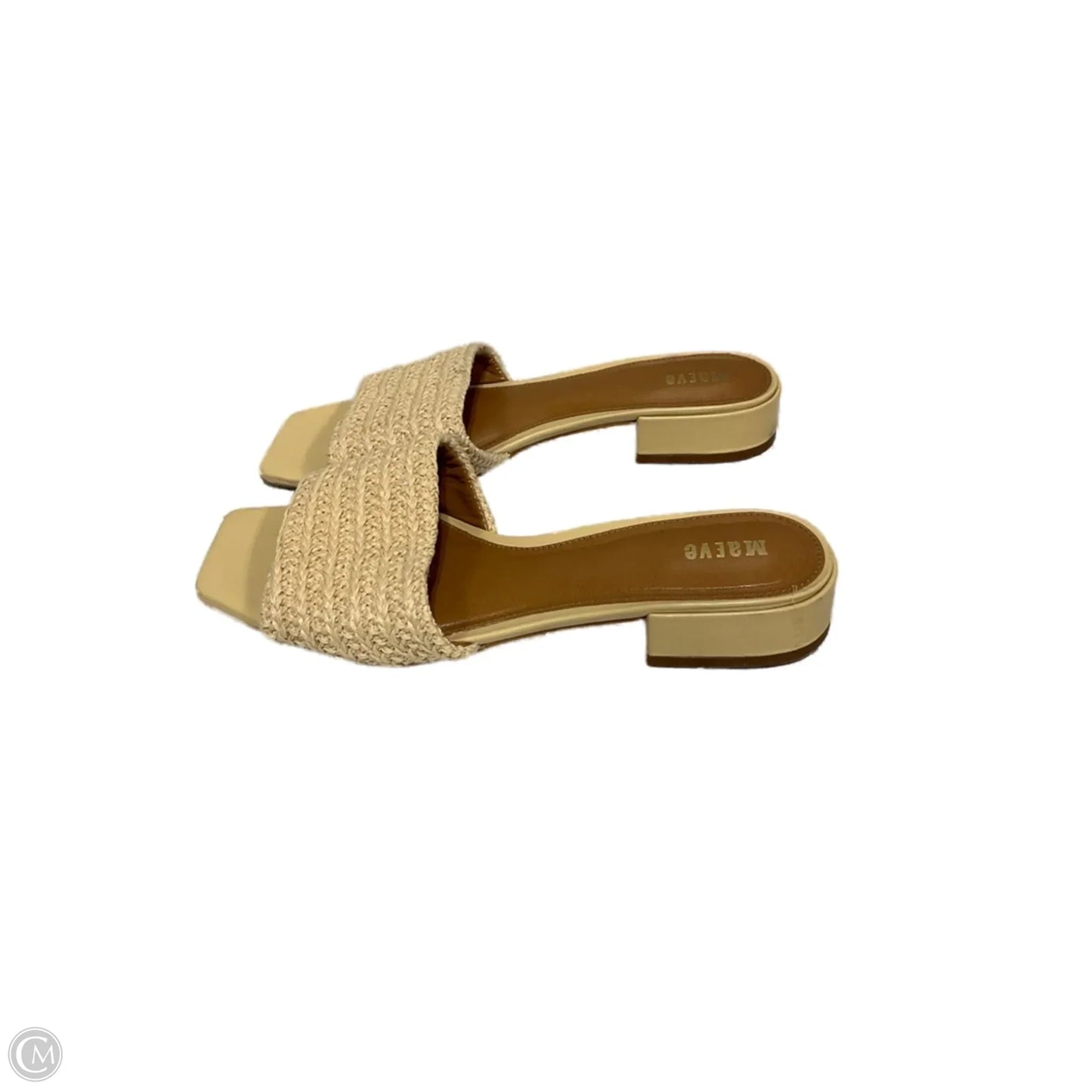 Sandals Flats By Maeve In Tan, Size: 7.5