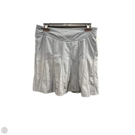 Athletic Skort By Athleta In Grey, Size: 4