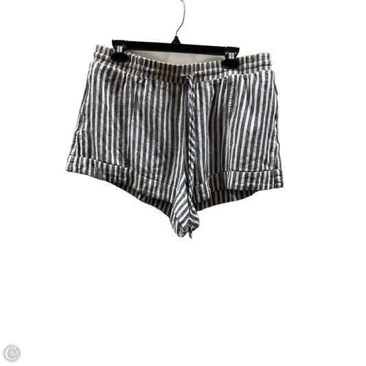 Shorts By Universal Thread In Striped Pattern, Size: L