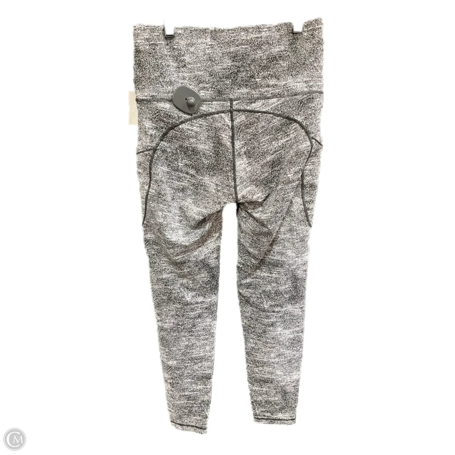 Athletic Leggings By Cmf In Black & White, Size: M