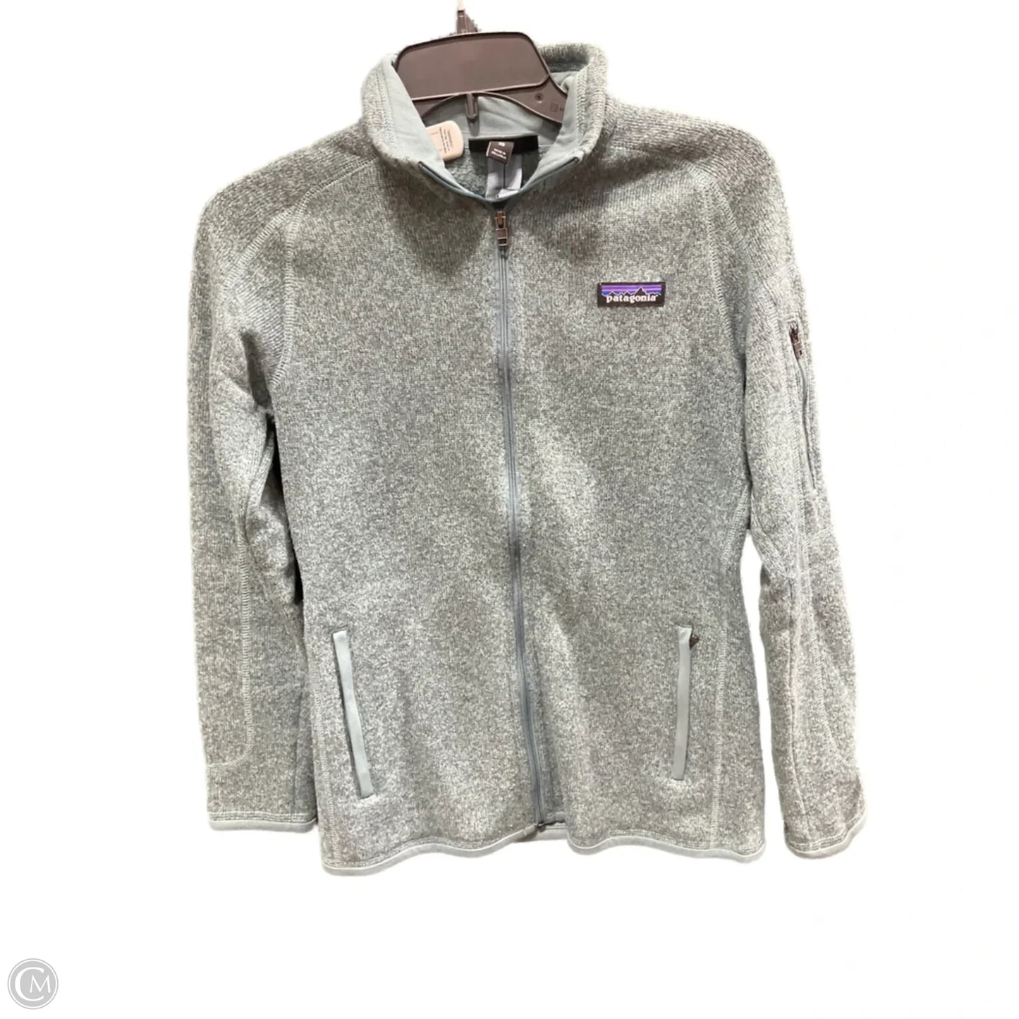 Athletic Jacket By Patagonia In Blue, Size: Xs