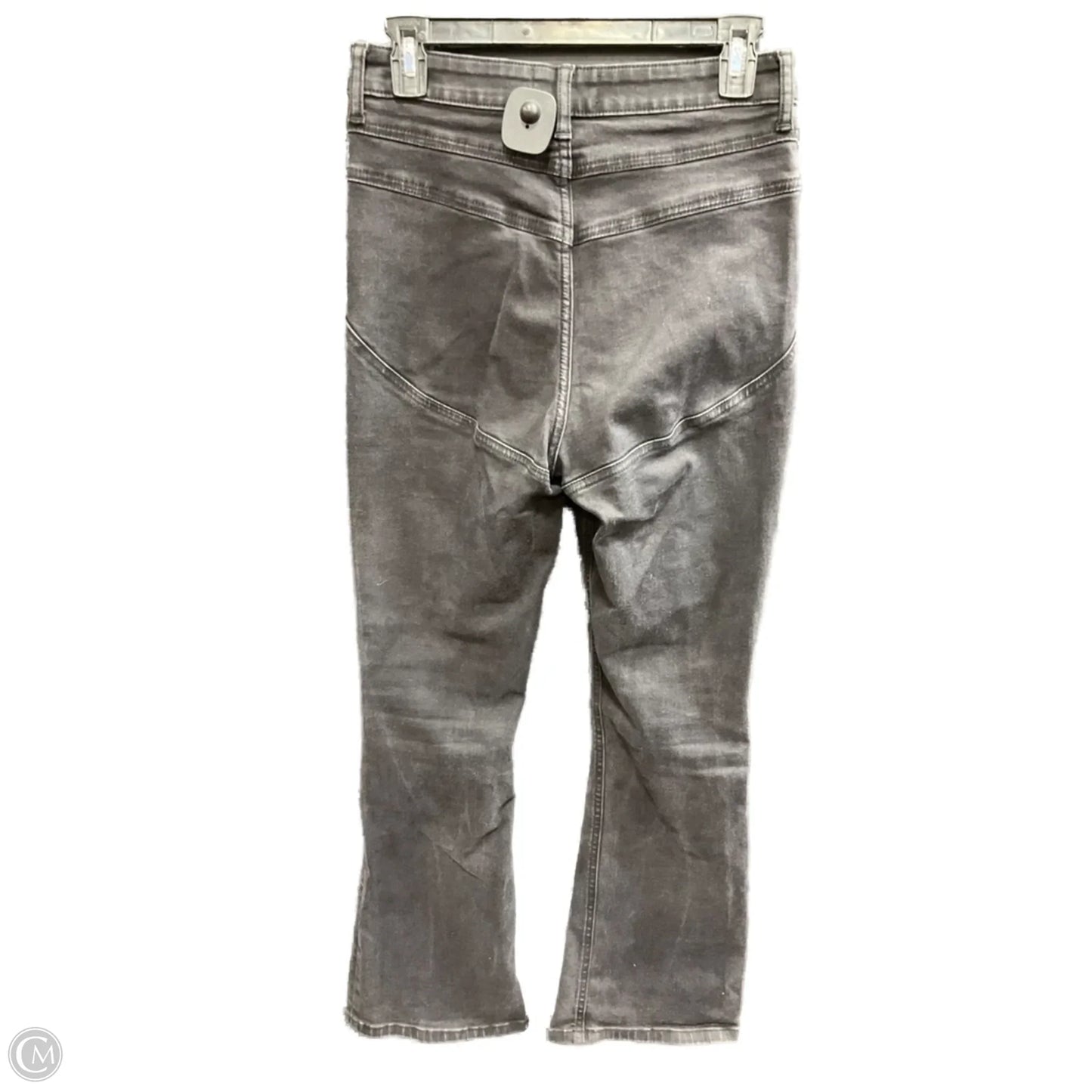 Jeans Flared By Asos In Black Denim, Size: 6