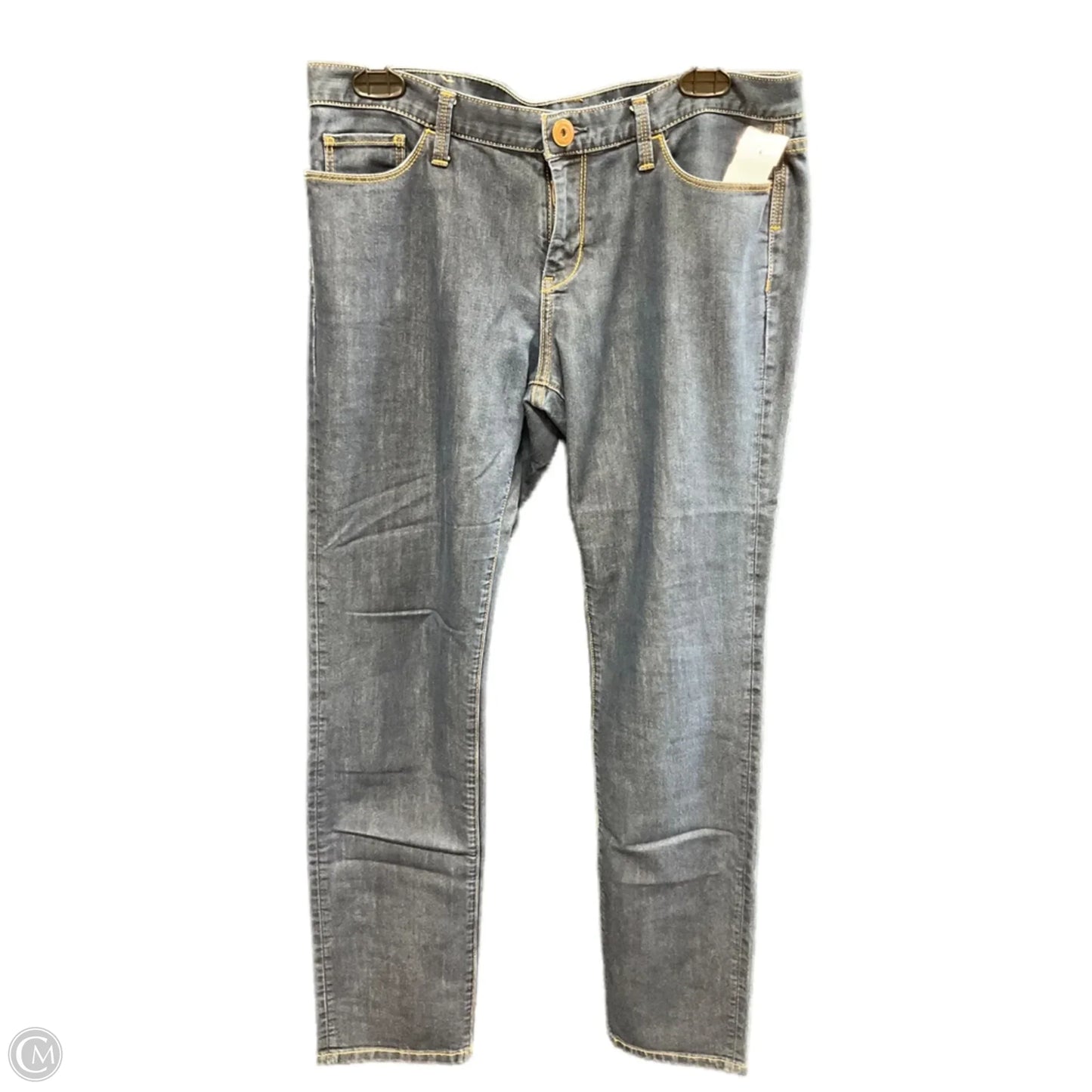 Jeans Skinny By Banana Republic In Blue Denim, Size: 10