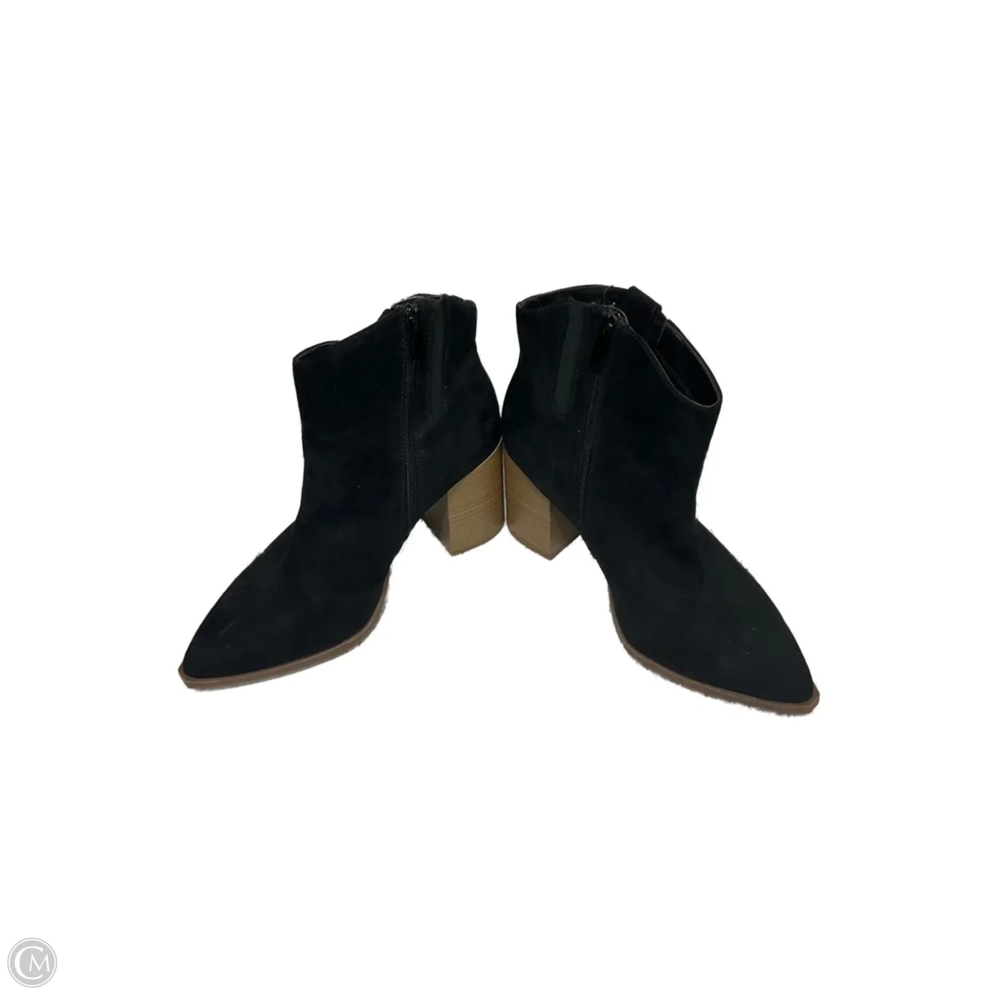 Boots Ankle Heels By Torrid In Black, Size: 10