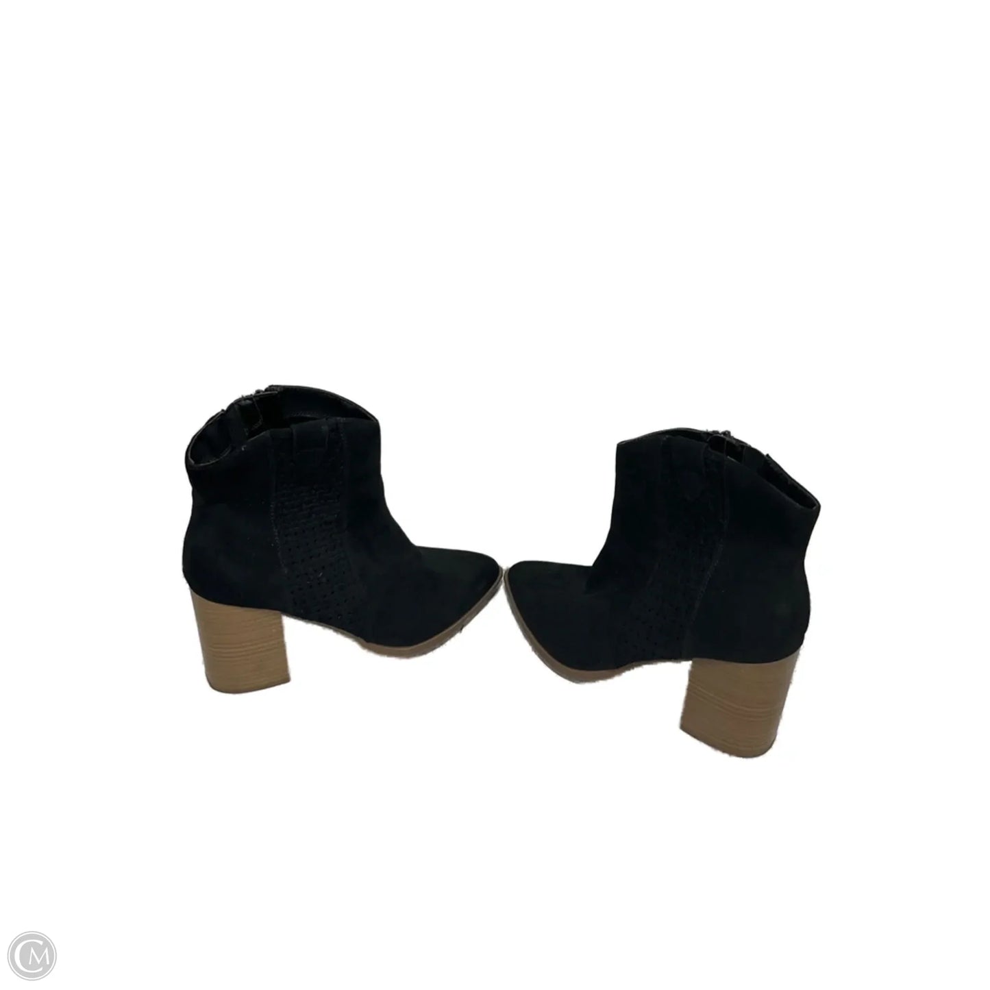 Boots Ankle Heels By Torrid In Black, Size: 10